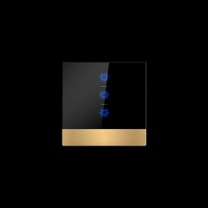 TMS-D-ZJ-A-D03 三路灯光面板